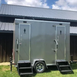 "Lil Country" Premium Bathroom Trailer by Maryland Restroom Rentals