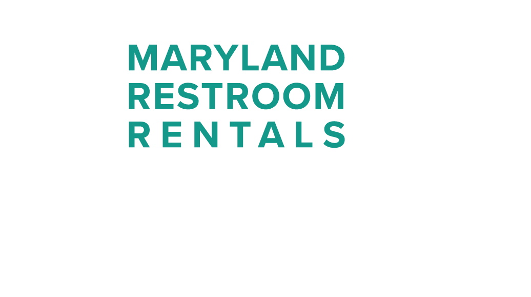 Maryland Restroom Rentals White Logo